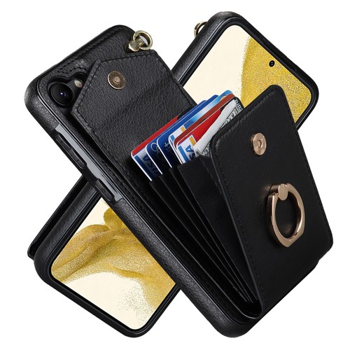 For Samsung Galaxy A42 A50 A51 A52 A53 A54 Ring Holder Leather Wallet Case Cover - Picture 18 of 66