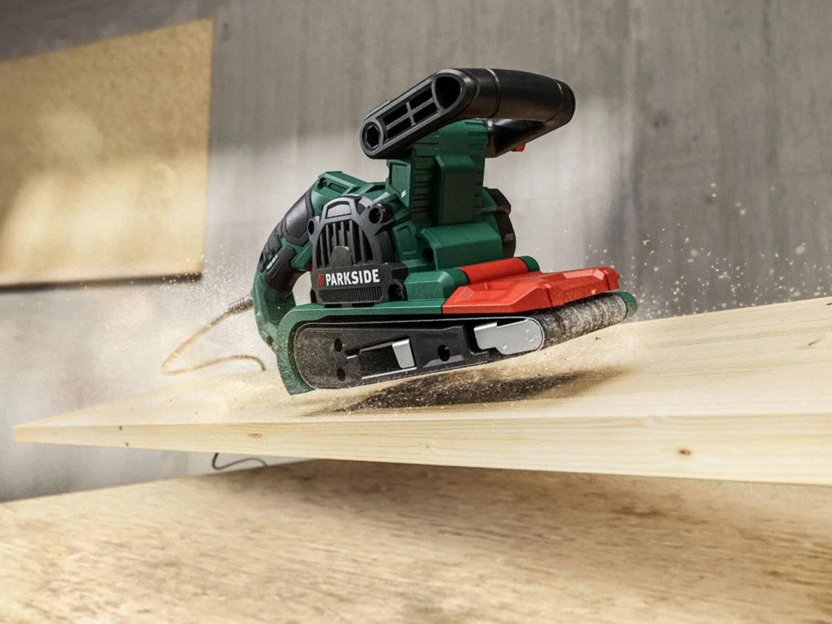 Parkside belt sander pbs 600 a1 deals