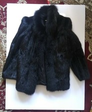 Black mink fur jacket, no tags but brand new