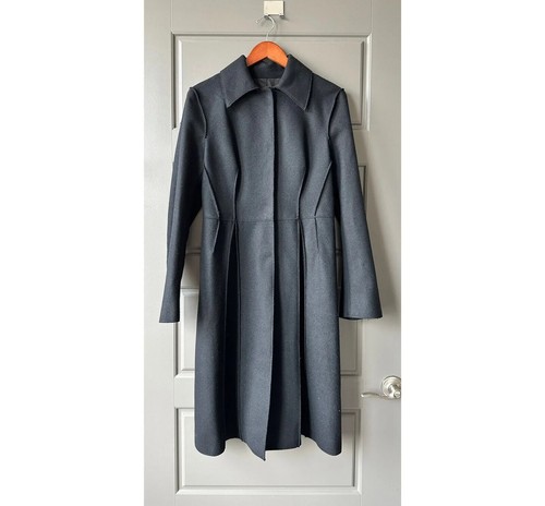 Alberta Ferretti Black wool coat size 42