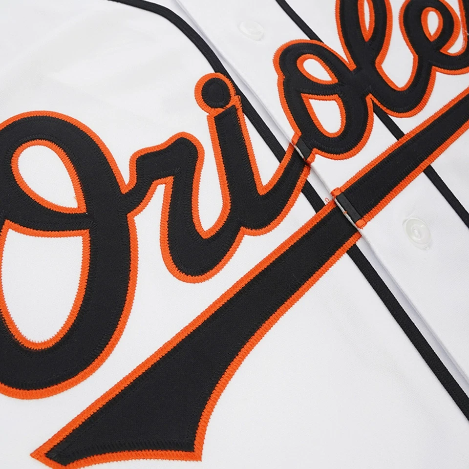 Camiseta blanca para hombre Roberto Alomar Baltimore Orioles 1996 local con parche del equipo Foto 3 de 4