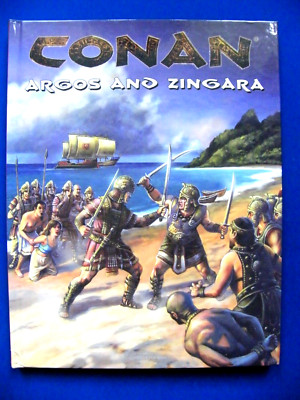 Conan RPG - Argos And Zingara - Mongoose MGP 7725 - Hardcover - Exc