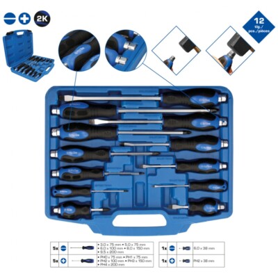 Brilliant Tools Impact Cap Screwdriver Set BT034012