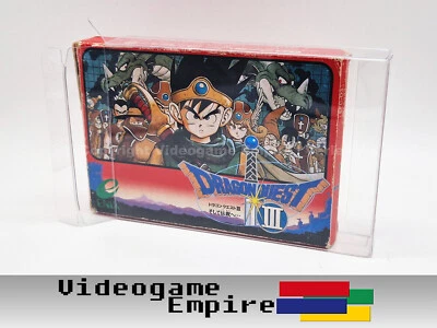 GAMEGUARD 10x Fundas Protectoras para Juegos Famicom EMBALAJE ORIGINAL Fundas 0,4mm Caja Protector Nintendo