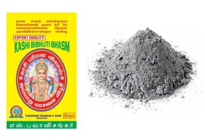 Kashi vibhuti Bhabhoti Bhasma 200gm For Pooja Puja Hindu Hawan Diwali Puja 