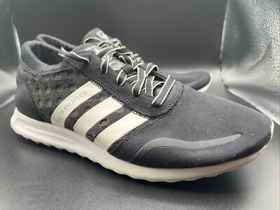 adidas gazelle silver green womens Vintage Adidas LA Trainer Sneakers Women's US 7.5  dla dushy