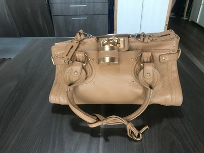 Chloé Borsa Beige Donna Borsa Paddington Hobo Borsa | eBay