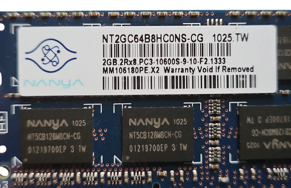 6 Ram Memory Sticks 2GB Иупіх 2GB-Micron 2GB-NANYA 2GB  - Image 3 of 4