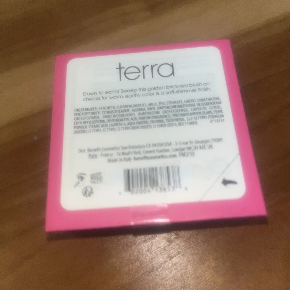 NIB! Benefit Cosmetics Terra Blush Powder 0.21 Oz NO BRUSH - Image 2 of 3