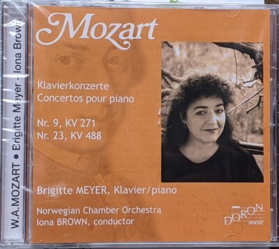 Mozart - Klavierkonzerte Nr. 9 & 23 - BRIGITTE MEYER - Doron Music - 1987 - CD