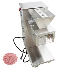 INTBUYING&reg; Commercial Meat Cutting Machine with 4mm Stainless Blade 400KG/Hour