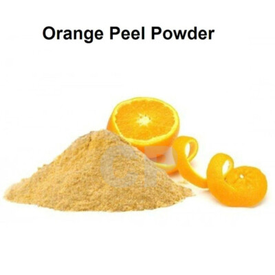 Orange Peel Powder Hesperidin for Face Mask Face Pack 250gm (8.8 OZ)`