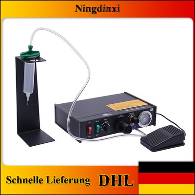 220V 982 Semi-Automatic Glue Dispenser Machine For Yellow Glue Solder Paste DHL