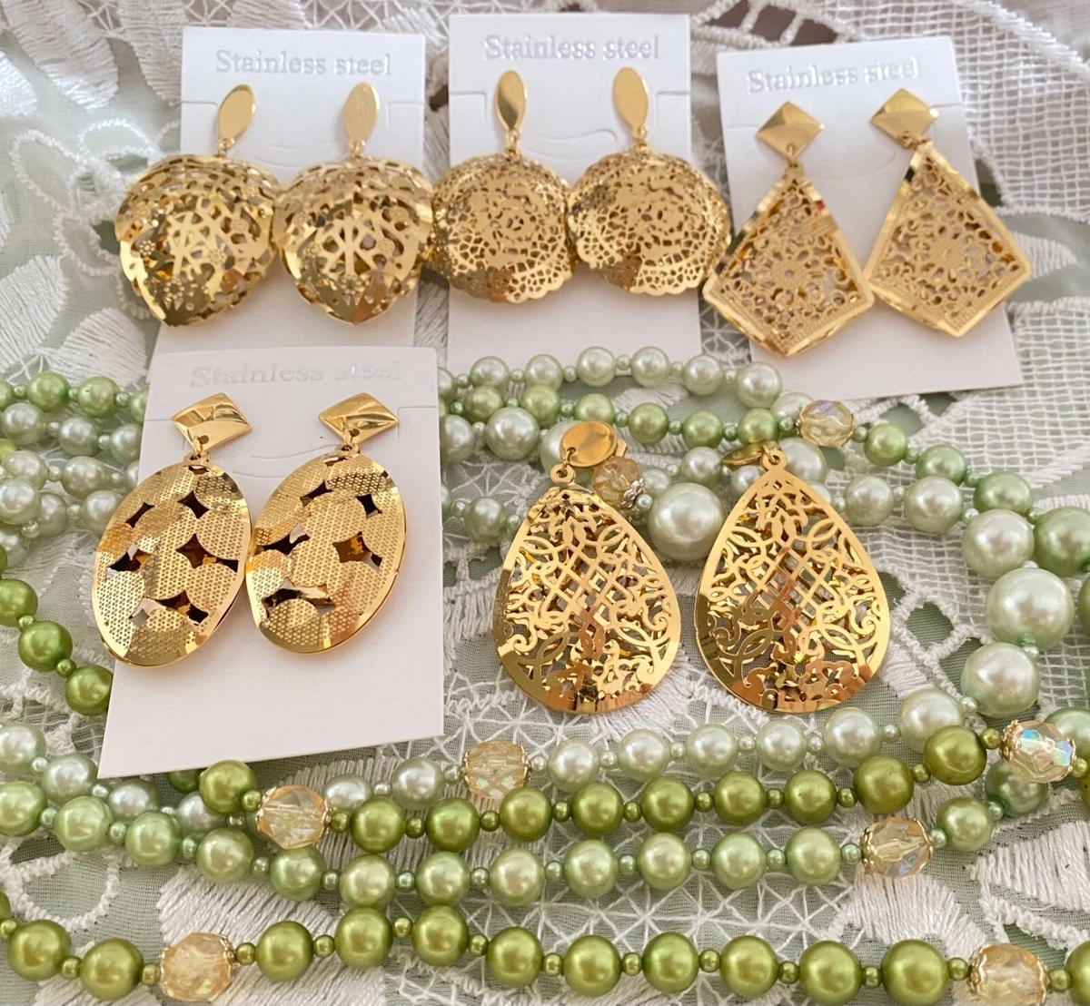 Discover 75+ gold earring turned black best esthdonghoadian