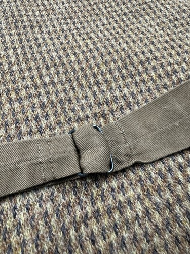 RRL Ralph Lauren Wool Linen VTG Mens Brown Woven Vest Size XL Excellent - Picture 6 of 9