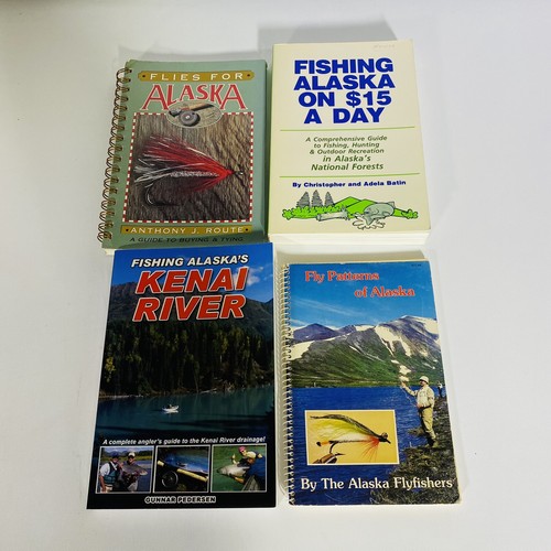 FISHING Book Lot Of 10 Vtg Fishing Aaska Kenai Fly Tyler MIXED Aurthors - Picture 5 of 5