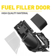 Fuel Filler Housing Door + Cap Gas Cover For Trim Ford Transit 150 250 350 15-23