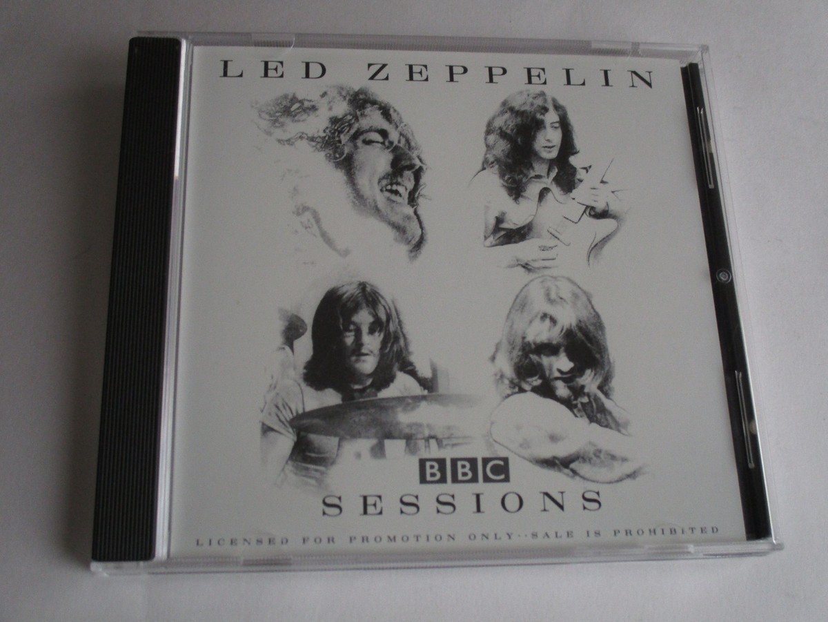 LED ZEPPELIN BBC Sessions CD Sampler 9 Tracks RARE Promo Only PRCD 