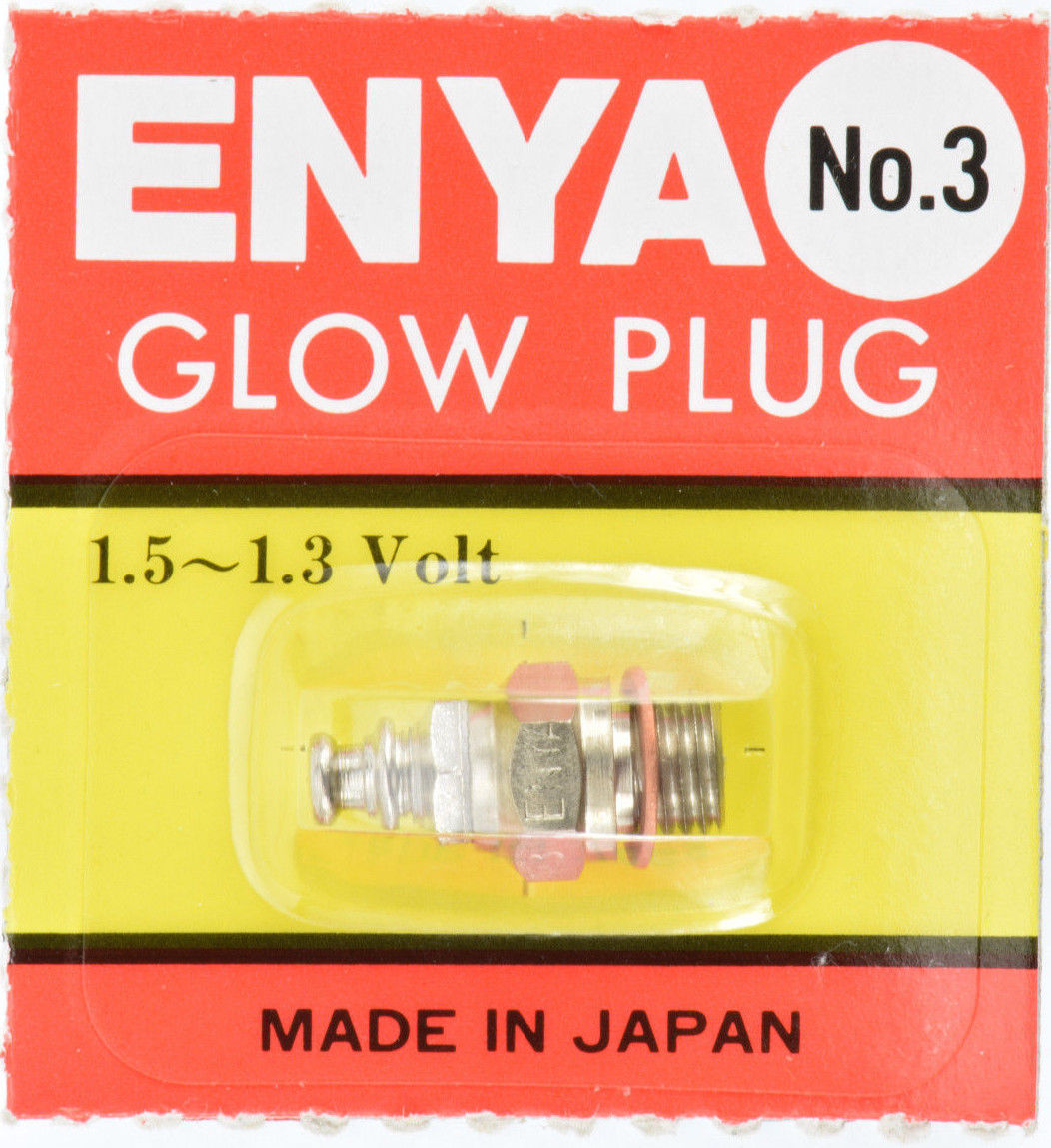 【美品】　エンヤ　グロープラグ No.3 9個 ENYA グロープラグ No.3 EP00013 【メール便可】