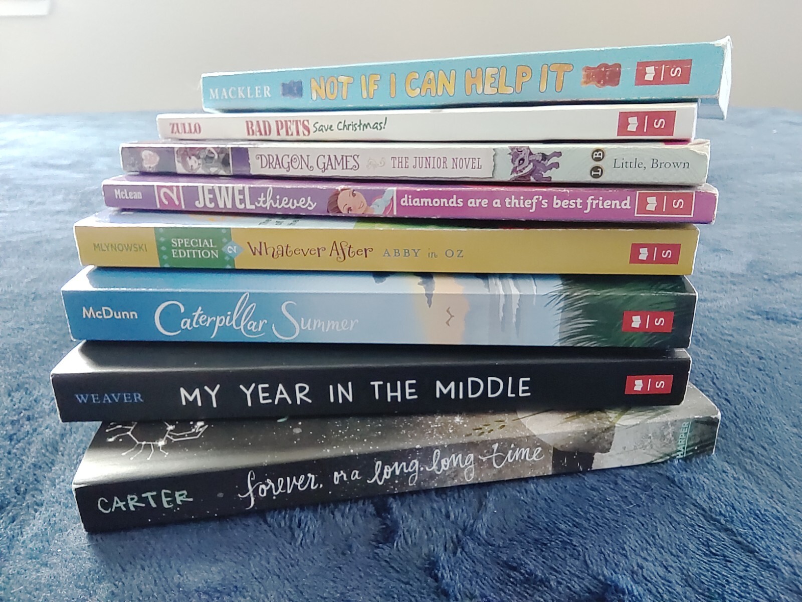 Children's Chapter Books Reading Level 37 Ages 812 Lot of 8 Books eBay