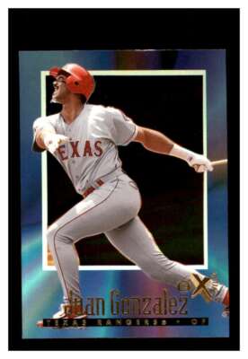 1997 EX-2000 #46 Juan Gonzalez Texas Rangers NM-MT