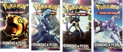 2007 Pokemon Card Game (TCG) - Diamond & Pearl Set - Empty Booster