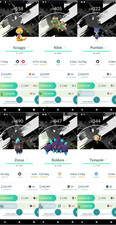 Shiny Special Background GOTour Unova 2025 Trade 0r P T C