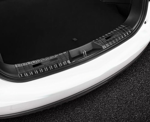 Steel Black Rear Bumper Protector For 2024 Haval H6 Accessories Scuff Guard - Picture 10 of 10