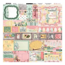 BoBunny - Cardstock Stickers - Sunshine Bliss 12 PACK