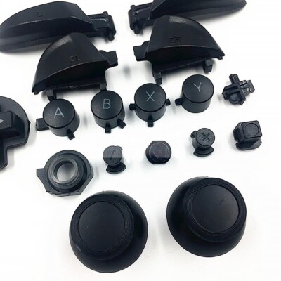 Left Right LR ZL ZR ABXY buttons thumbstick cap for NS Pro controller ...