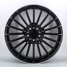 22" satin black  alloy wheels fits mercedes   glc gle gls + tyres