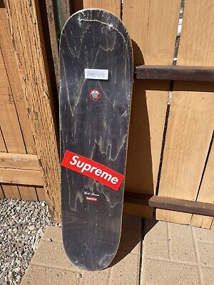 Supreme Distorted Logo Skateboard Deck - Black (Sealed) SS20 Supreme Distorted Logo Skateboard Deck - Black (Sealed) SS20