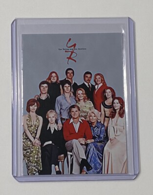 The Young And The Restless Limited Edition Artist Signed Trading Card 2/10