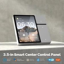 Tuya WiFi 3.5-inch Smart Home Control Panel Tuya Zigbee Wall Switches LCD Screen