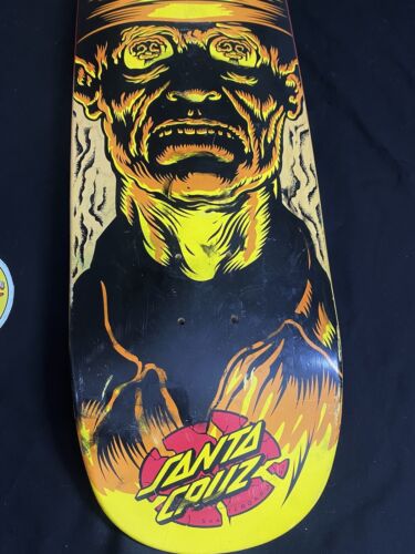 SUPER RARE Santa Cruz TOM KNOX Skateboard Deck SHAPED Gripped - Picture 3 of 6