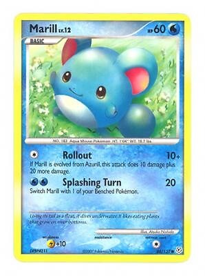 Pokemon Diamond & Pearl  88/130 Common Card - Marill
