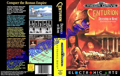 Boîte Seule Du Jeu Centurion Sur Mega Drive - État Correct Pour Collectionneurs