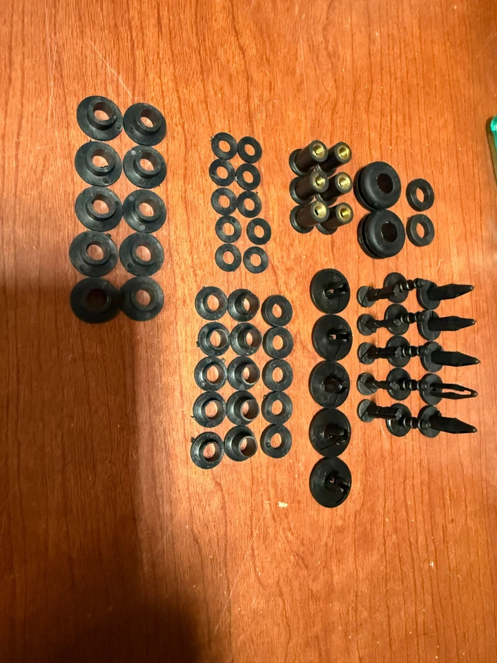 Kit de carenado negro brillante Gen2 + pernos para carrocería Suzuki Hayabusa GSX1300R 2008-2020 Foto 2 de 4