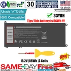 33YDH Battery For Dell Latitude 3380 3480 3490 3580 3590 Inspiron 7577 7586 56Wh