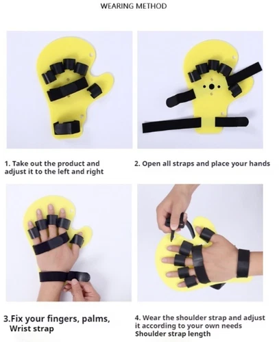 Finger Orthotics Extended Type Fingerboard Stroke Hand Splint Training Support - Bild 19 von 31