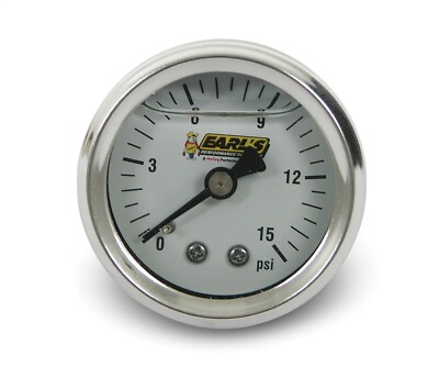 #ad Earls Plumbing 100189ERL Fuel Pressure Gauge 0 15 PSI $74.03