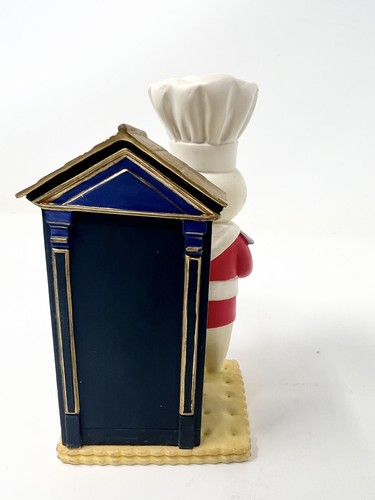 Pillsbury Doughboy Danbury Mint International Figurine"ENGLAND " - Picture 4 of 6