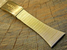 1970's Kestenmade Longines Vintage NOS Unused Watch Band 25mm 10k Gold Filled