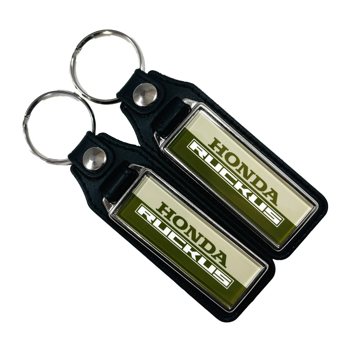 Key Fobs Key Ring Keychain for Honda Ruckus 2024 Colors 2 Pack