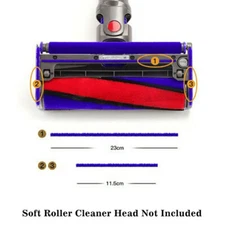 3pcs Plush Strips For Dyson V6 V7 V8 V10 V11 Vacuum Cleaner Soft Roller Head