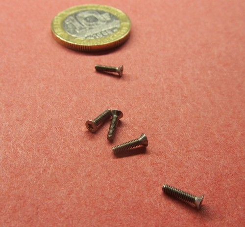 Flat Head Phillips Screw Stainless Steel, Drive #0, 0-80 x 9/32" Length 100 Pcs - Picture 8 of 12