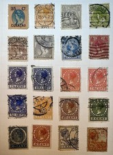 Netherlands 1926 Queen Wihelmina 1 Dutch Gulden & Curaçao #ND647