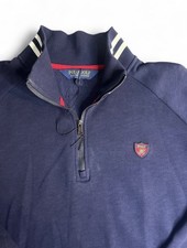 Polo Ralph Lauren Navy Blue Quarter zip Golf Sweatshirt Size XL