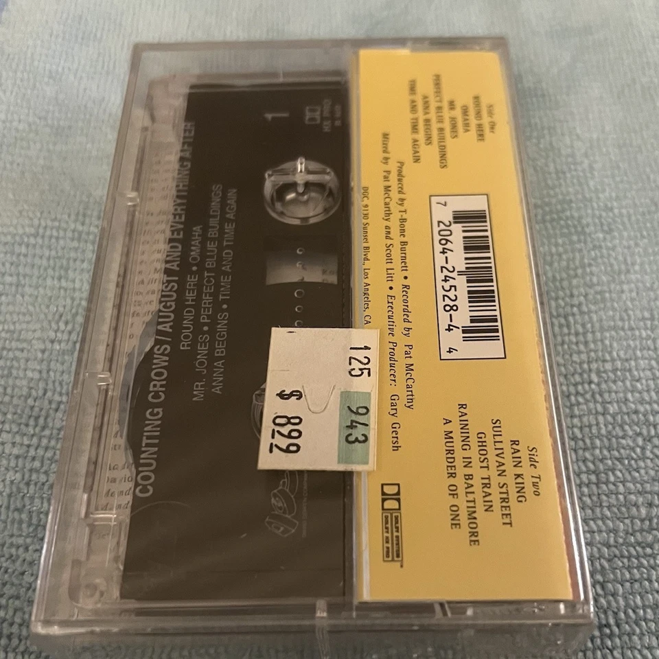 Counting Crows August And Everything After Cassette New Factory Sealed - Image 2 of 4