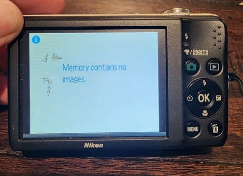 Nikon Coolpix L22 Silver Compact Digital Camera 12.0MP Optical Zoom 3.6x Working - Picture 7 of 8